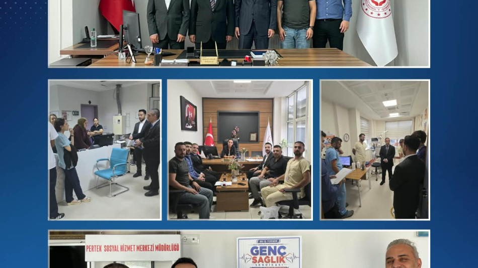 GENÇ SAĞLIK SENDİKASI’NDAN TUNCELİ’DE SAHA ZİYARETLERİ
